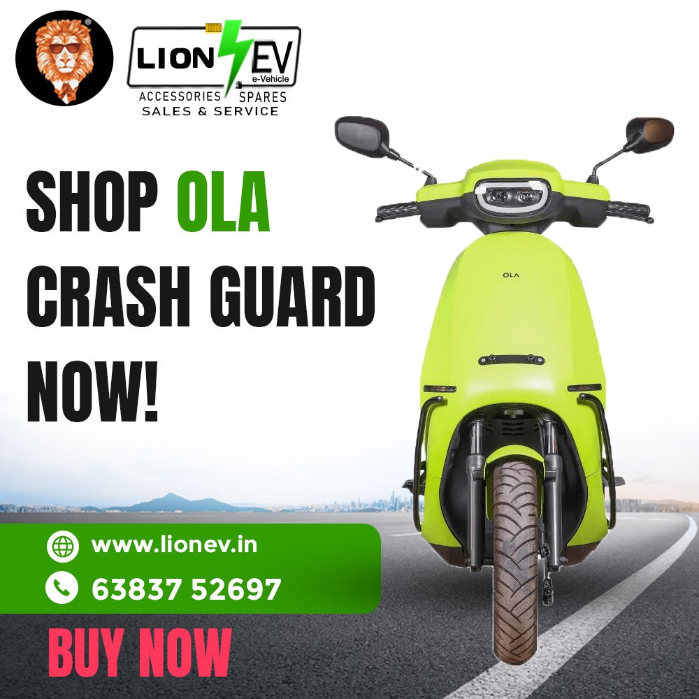 The Essential OLA S1 Upgrade: Why the LION EV Heavy Crash Guard is a Must-Have