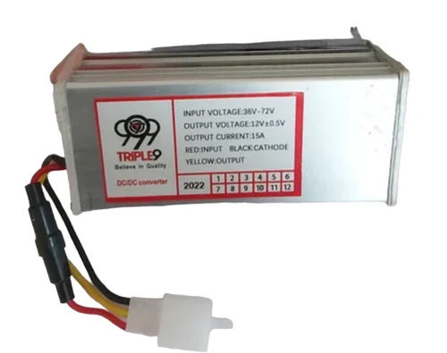 e bike, e bike accessories, e rickshaw, e rickshaw accessories, 15 AMP DC CONVERTER, 15 AMP DC/DC CONVERTER, 999 DC CONVERTER, 999 15AMP DC/DC CONVERTER.