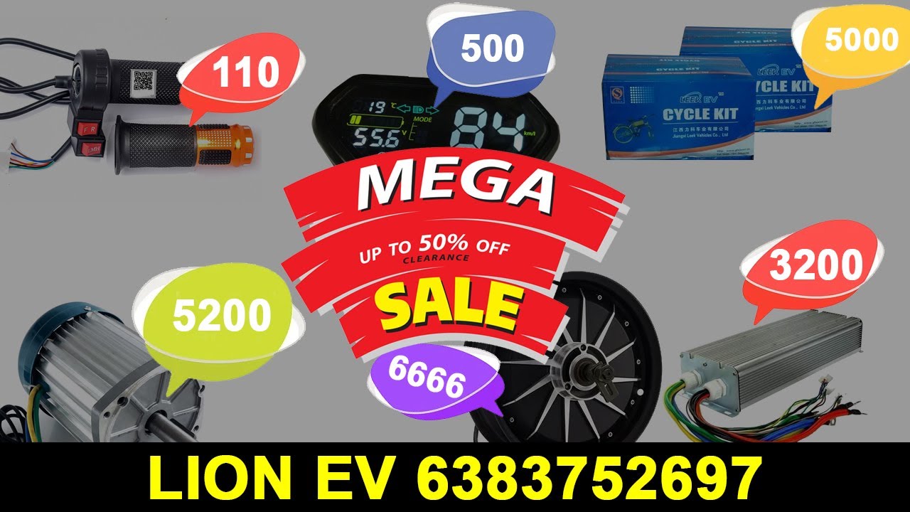 Electric Vehicle Spare Parts Wholesale Shop Lion EV 6383752697 | e bike spares wholesale Coimbatore