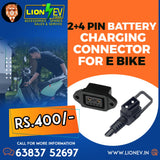 Heavy-Duty 2+4 Pin E-Bike Battery Charging Connector Socket