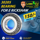 Lion EV Premium 30205 Tapered Roller Bearing for E-Rickshaw | High-Load Capacity