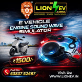 E-Vehicle Engine Sound Wave Simulator (24V–80V) for E-Bikes & Scooters