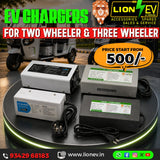 EV Battery Charger for Two-Wheeler & Three-Wheeler