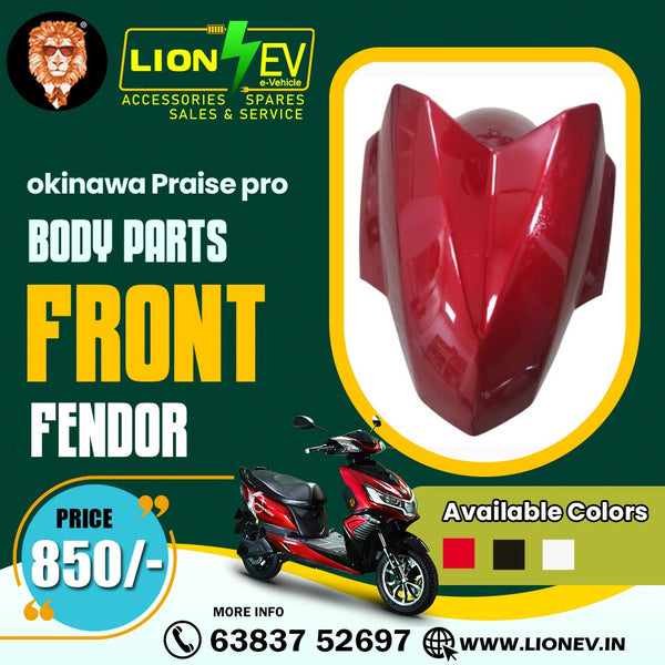 Original Front Fender for Okinawa Praise Pro