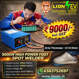 Lion EV 5000W Portable Battery Spot Welder | Precision DIY Welder