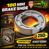 Lion EV E-Rickshaw Brake Shoe Set Replacement Part