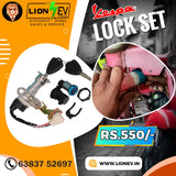 Premium Vespa Lock Set (Complete Kit) – High Security Ignition & Key Replacement