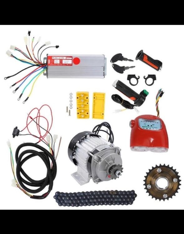Electric Rickshaw Conversion Kit Lion EV 1000W 48V Electric Rickshaw Kit || BUY ONLINE LION EV